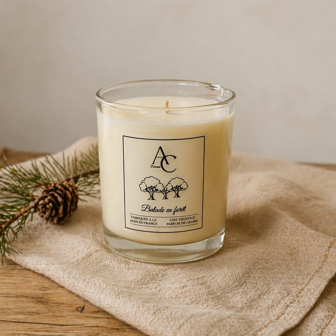 Bougie parfumée – Balade en Forêt
