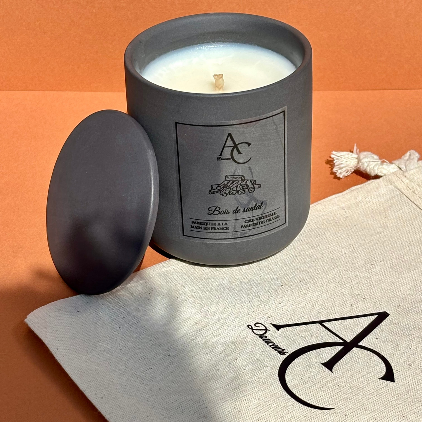 Bougie Parfumée - Bois de Santal