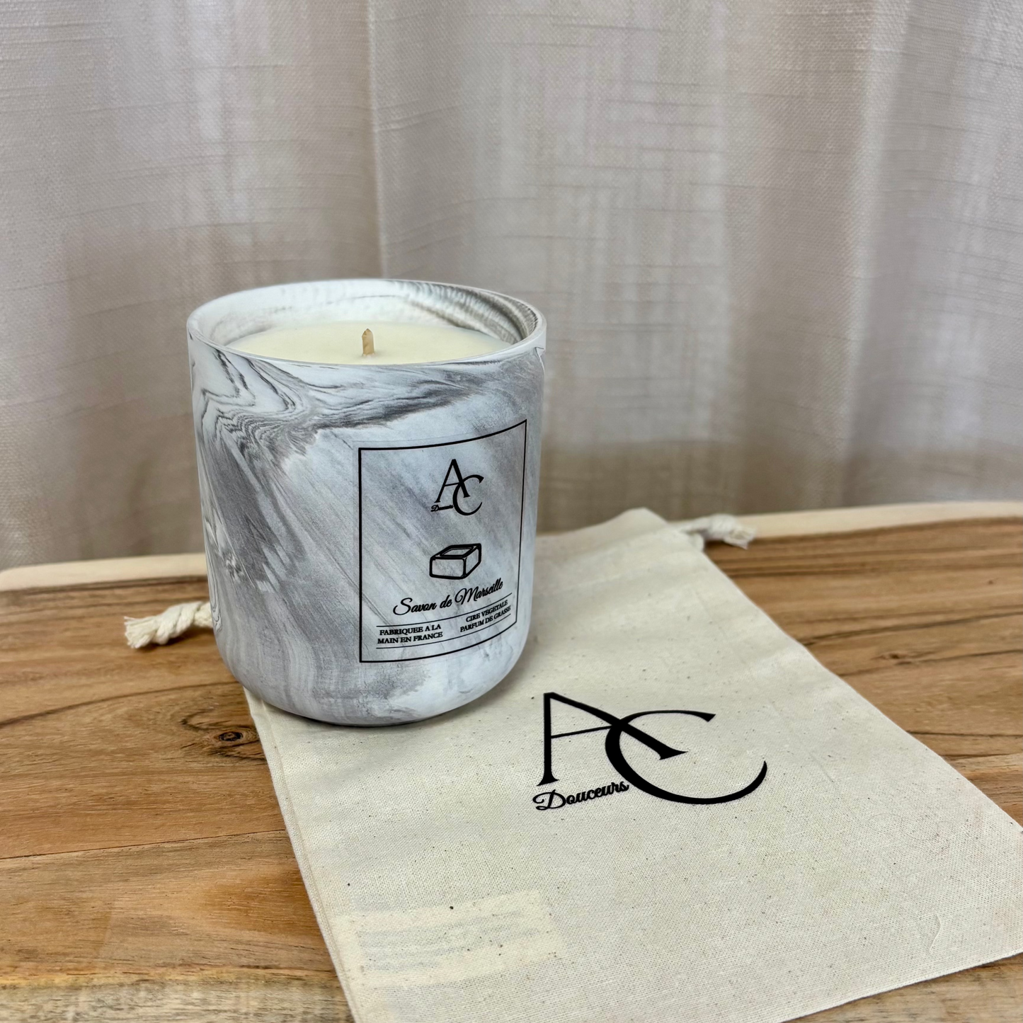 Bougie parfumée - Savon de Marseille