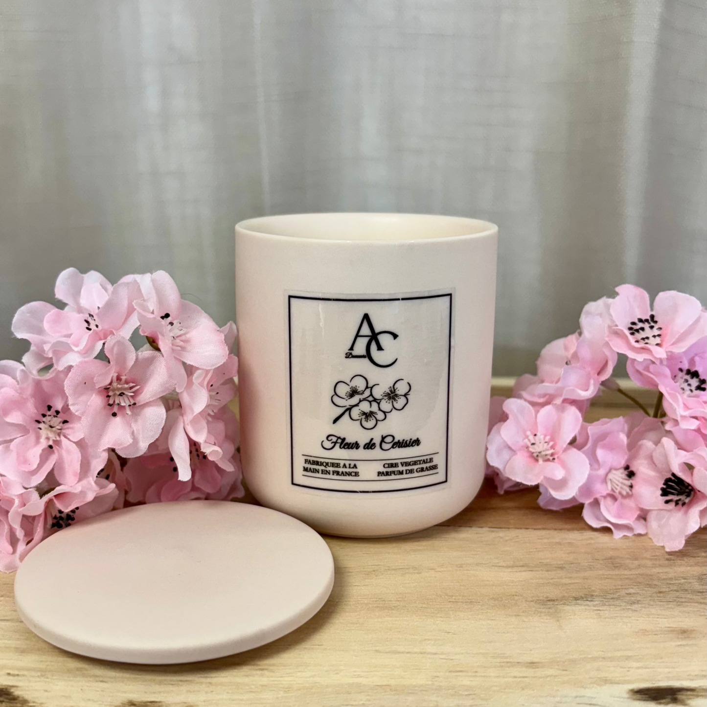 Bougie parfumée - Fleur de Ceriser