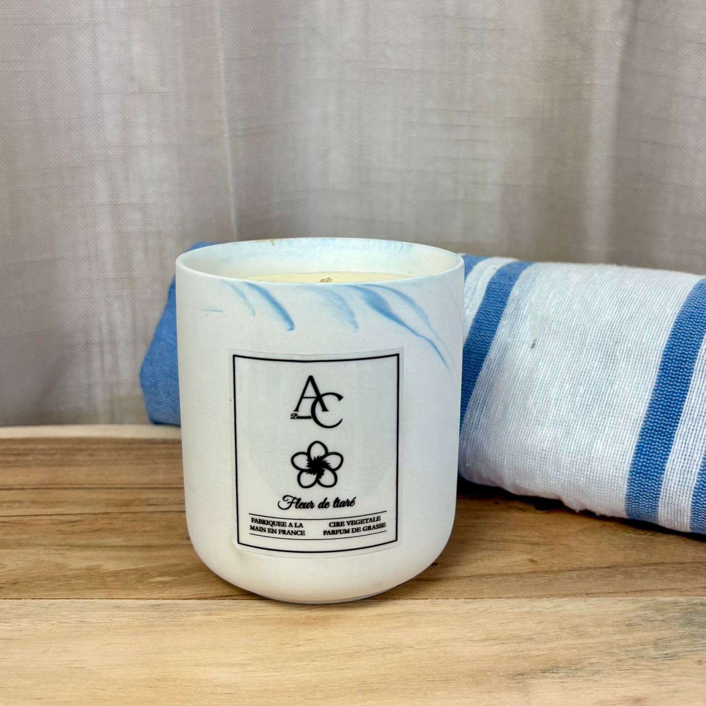 Bougie parfumée - Fleur de tiaré