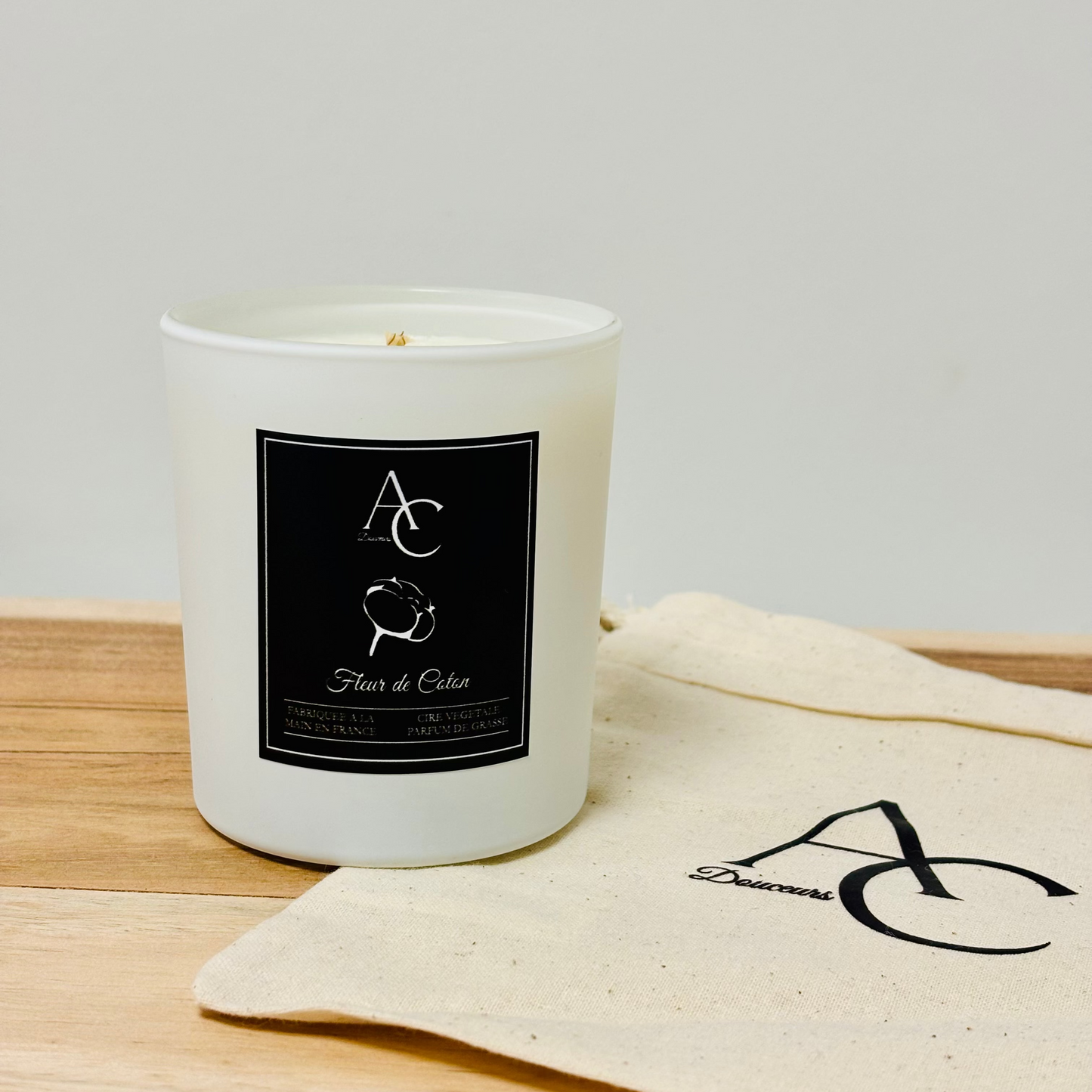 Bougie parfumée - Fleur de coton