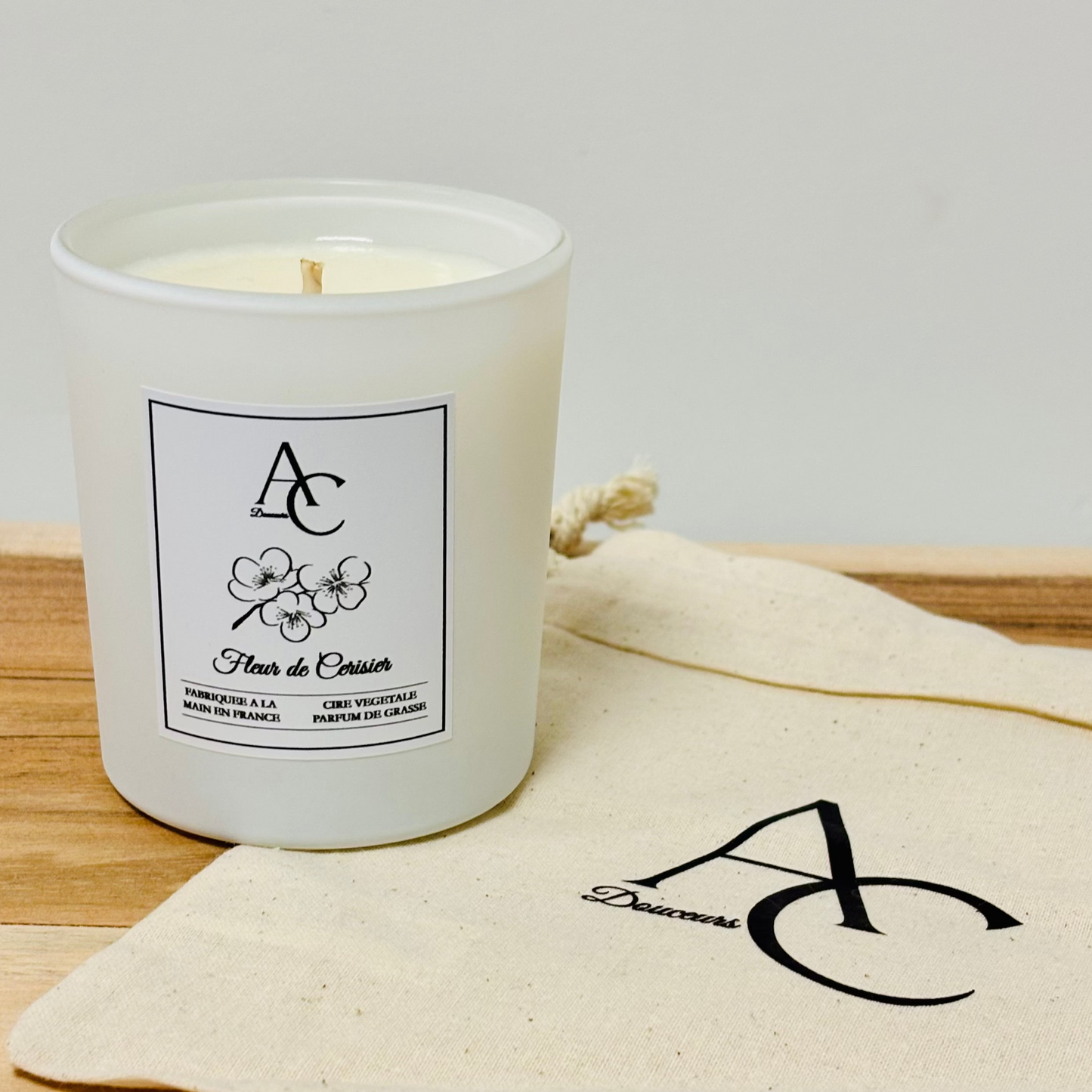 Bougie parfumée - Fleur de Ceriser