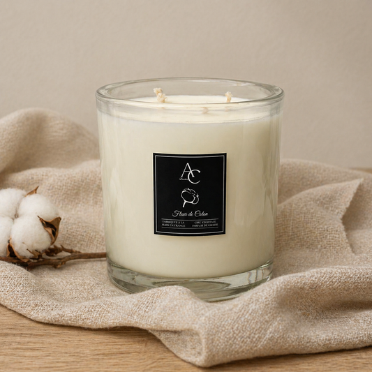 Bougie parfumée - Fleur de coton