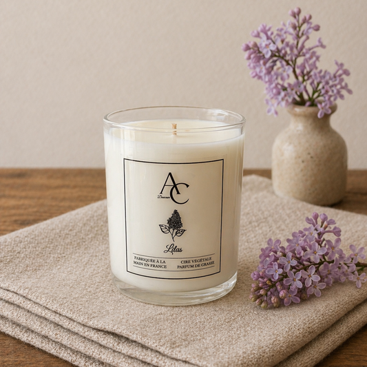 Bougie parfumée – Lilas