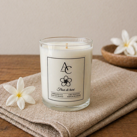 Bougie parfumée – Fleur de tiaré