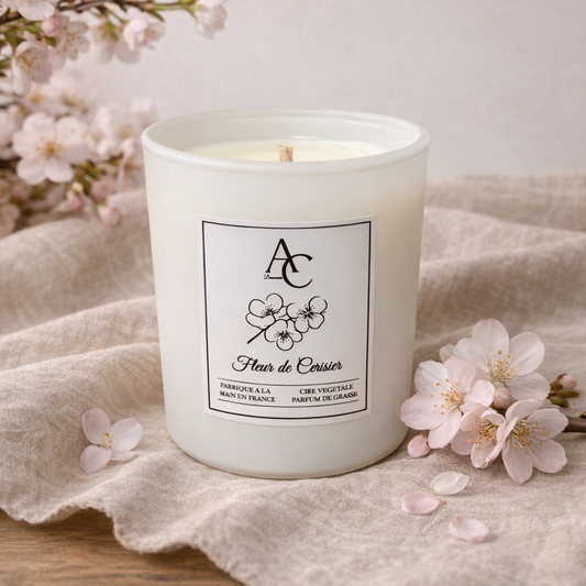 Bougie parfumée - Fleur de Ceriser