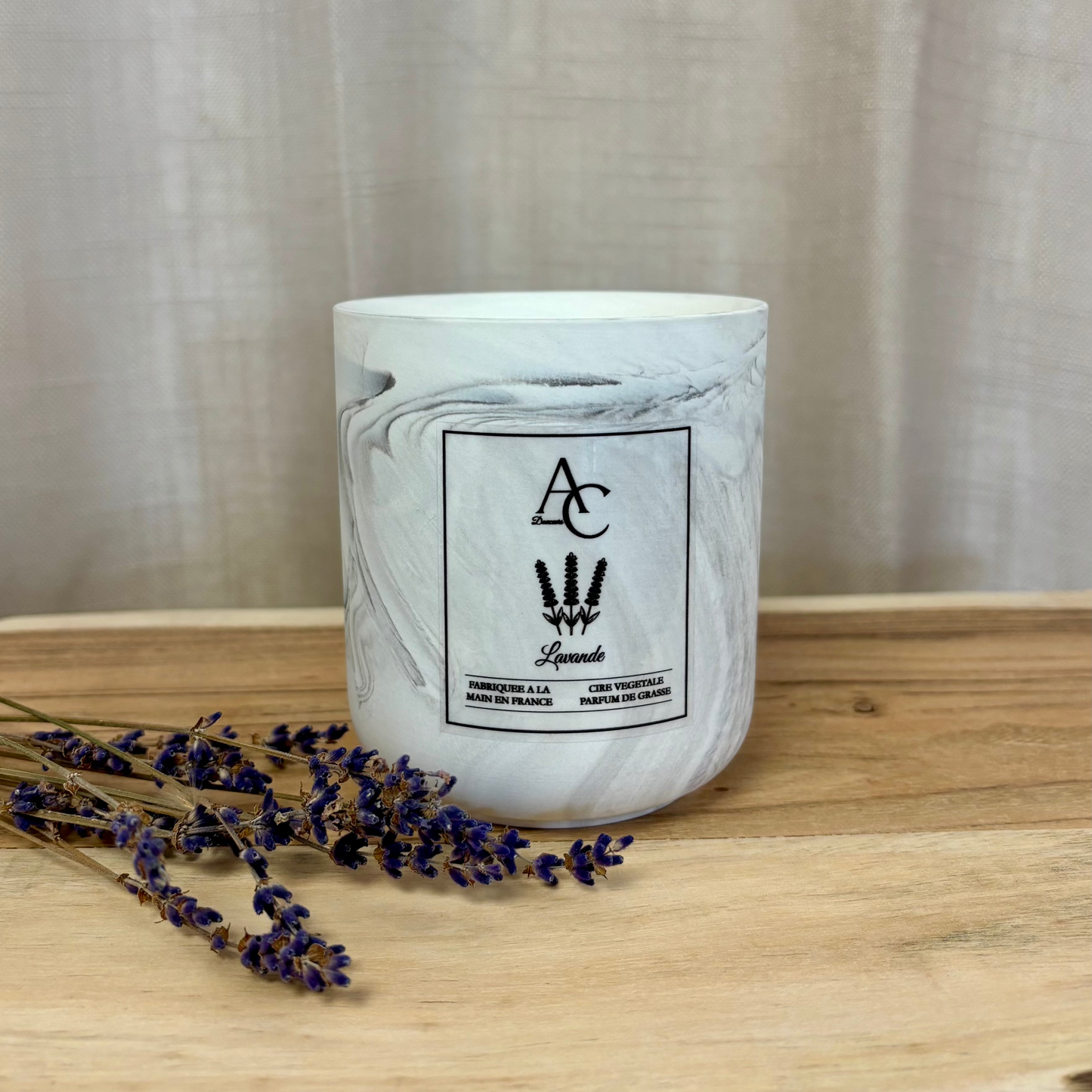 Bougie parfumée - Lavande