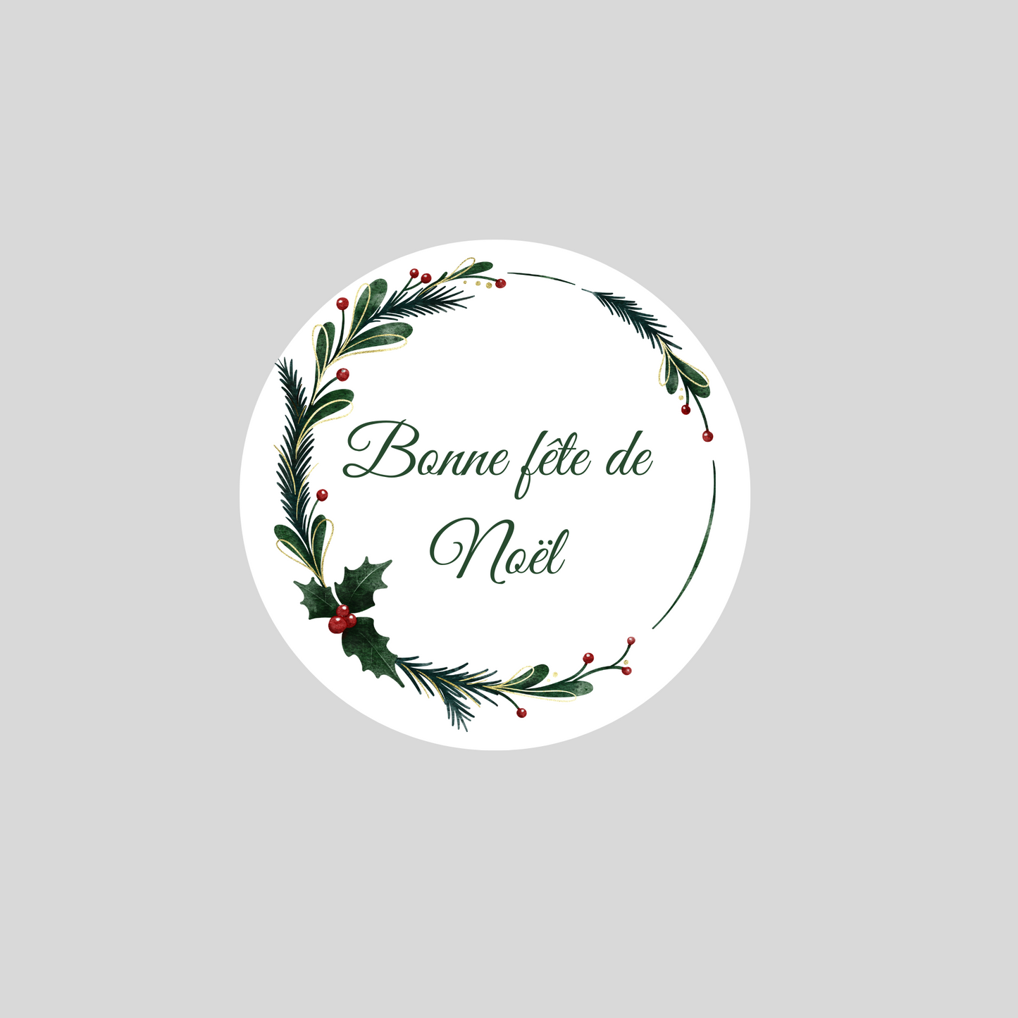 Étiquettes de Noël